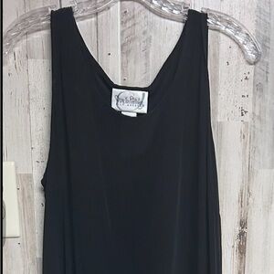 Diane Von Furstenberg Black Silk Maxi Dress